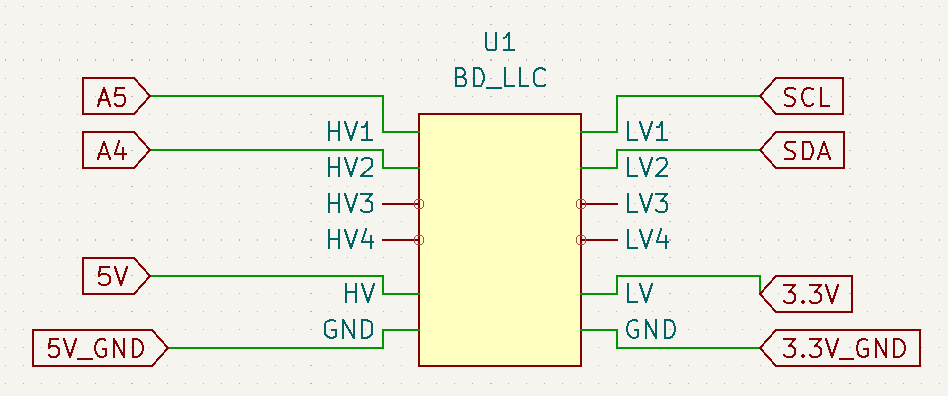 Voltage Stepping- Logic Shifter